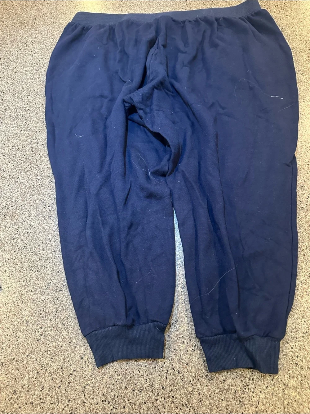 Navy 'Nom Nom Nom' Jogger Bottoms